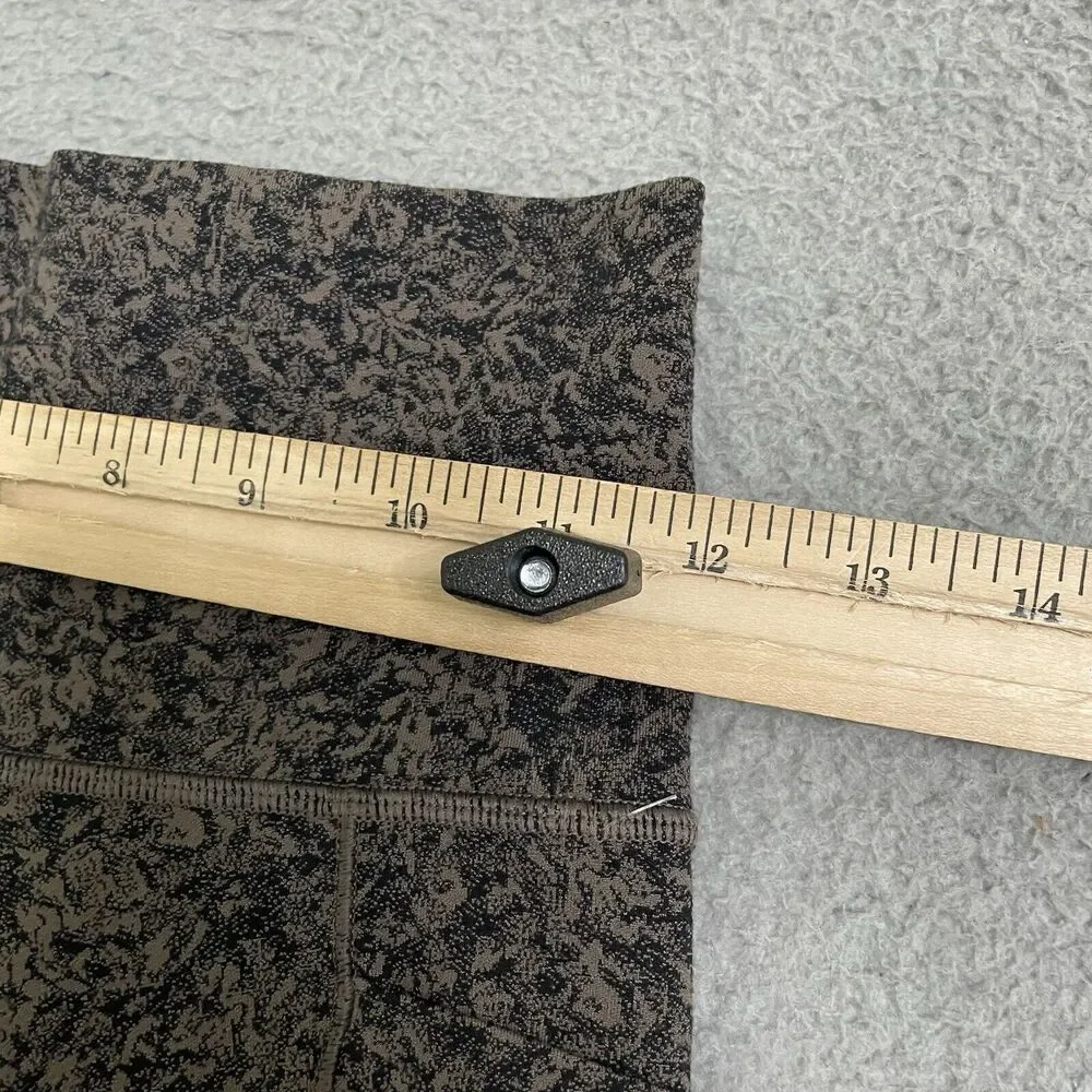 Athleta Salutation Stash Pocket II Textured 7/8 Tight, Coffee House XS #599741 - Picture 6 of 8